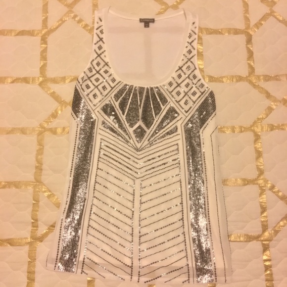 Express Tops - Express sequined top. Size small. Worn twice.